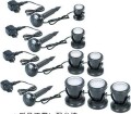 Boyu - Havelamper Med Lyssensor 2Stk 3W Led 12V - Hvid