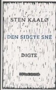 den sidste sne - bog