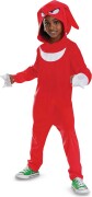 Knuckles Kostume Til Børn - Dragt - Sonic - 8 År - Disguise