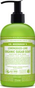 Dr Bronner S - Organic Sugar Soap - Lemongrass Lime 355 Ml