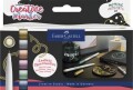 Faber-Castell - Tusser - Creative Marker - Metallic Moments - 6 Stk