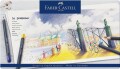 Faber-Castell - Goldfaber Farveblyanter - Metalæske Med 36 Stk