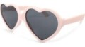 Filibabba - Børnesolbriller - 1-3 år - Hjerte - Peach Whip - Pink