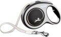 Flexi - New Comfort Hundesnor - Sort - 8 Meter - 50 Kg