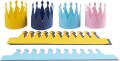 Fødselsdagskroner - H 18 Cm - L 66 Cm - B 18 Cm - 300 G - Assorterede