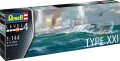 Revell - German Submarine Type Xxi Ubåd Byggesæt - 1 144 - Level 4 -