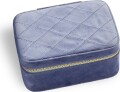 Gillian Jones - Smykkeskrin - Blå Velour - 15 X 10 Cm