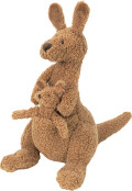 Happy Horse Bamse - Kænguru Kick Med Baby - 24 Cm