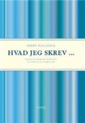 hvad jeg skrev - bog