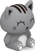 Itotal - Sparegris Grey Cat 27 Cm