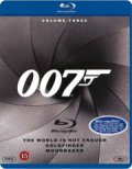 james bond - goldfinger // the world is not enough // moonraker - Blu-Ray