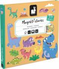 Janod - Magnetbog - Magneti Stories - Dinosaurer - 30 Magneter