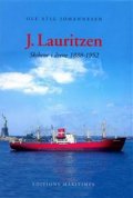 j. lauritzen - skibene i årene 1888-1952 - bog