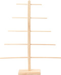 Juletræ Af Træpinde - Julepynt - 53X44 Cm