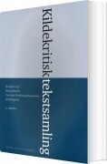 kildekritisk tekstsamling - bog