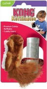 Kattelegetøj Med Katteurt - Inkl Refill - Egern - Kong - 10 Cm