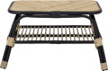 Bloomingville - Loue Sofabord - Sort - Rattan Flet