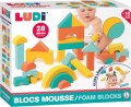Skumklodser Til Børn - Sæt Med Byggeklodser - 28 Stk - Ludi