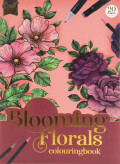 Malebog A4 - Blomstrende Blomster 20 Ark 250 Gram