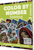 Malebog Color By Number - Eventyr