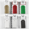 Manilamærker - Str 5X10 Cm - Glitter - 300 G - 6X10 Pakker