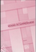 mening og sammenhæng - bog