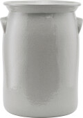 Meraki - Krukke - Keramik - Shellish Grey - 36X25 Cm