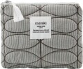 Meraki - Toilettaske Quiltet - Mentha - Grå Og Grøn - 14X19 Cm