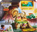 Monster Jam - Mini Jams Crash N Crumble Jungle Playset