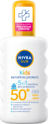 Nivea - Kids Sensitive Sun Spray Spf 50 - 200Ml