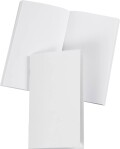 Notesbog - Str 9 5X16 6 Cm - Blank - 32 - 100 G - Hvid - 1 Stk