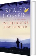 og bjergene gav genlyd, luksusudgave - bog