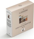 Olsen Home - Glass Storage Bins With Bamboo Lids - 5 Pack