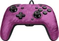 Pdp Face-Off Deluxe - Nintendo Switch Controller Med Lyd-Udgang - Lilla