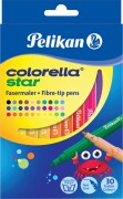 Pelikan - Colorella Star Vaskbare Tusser - Fin - 30 Farver