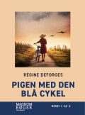 Pigen Med Den Blå Cykel Storskrift