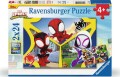 Spidey Puslespil - Marvel - 2X24 Brikker - Ravensburger