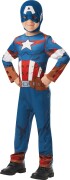 Rubies - Classic Costume - Captain America 128 Cm