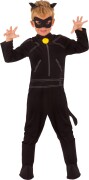 Cat Noir Kostume Til Børn - 5-6 År - Rubies