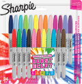 Sharpie - Permanent Marker Fine Colour Burst 24-Blister 1956292