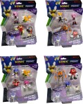 Sonic Figurer - Prime Collectible Figures - 5-Pak - 6 5 Cm - Assorteret