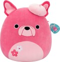 Squishmallows Bamse - Elise Fransk Bulldog Hund - 40 Cm