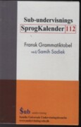 sub-undervisnings sprogkalender 112 - fransk grammatiktabel - bog