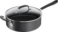 Tefal - Hard Titanium Pro Kasserolle Med Låg - 28 Cm