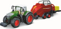 Bburago - Fendt Traktor - Die-Cast Metal - 10 Cm