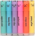 Overstregningstusser - Pastel Farver - 6 Stk Mini - Penfection