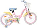 Volare - Børnecykel Med Støttehjul - 16 Tommer - Stitch Pink