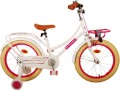 Volare - Børnecykel Med Støttehjul - 18 - Excellent - Hvid