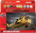 Airfix - Westland Sea King Helikopter Byggesæt Inkl Maling - 1 72 -