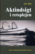 aktindsigt i retsplejen - bog